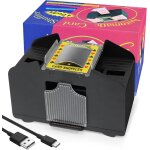 Kalanka - melangeur de carte electronique 4 jeux, usb / batterie automatique mélangeur carte pour poker, ... Kalanka - melangeur de carte electronique 4 jeux, usb / batterie automatique mélangeur carte pour poker, ...