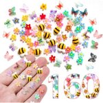 Kalanka - miniatur deko 160 pi�ces min papillon decoration d�coration abeille fleurs en petit format ...
