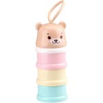 Kalanka - monalina - bote doseuse de lait bb hermtique - 3 compartiments empilables - sans bpa - ...
