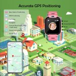 Kalanka - montre connectée enfant pour garçon fille avec gps localisation téléphone réveil sos jeux de ... Kalanka - montre connectée enfant pour garçon fille avec gps localisation téléphone réveil sos jeux de ...