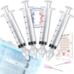Kalanka - mouche bébé seringue nasale 10ml abbicareâ¿ sans bpa - ce kit 4 seringues avec embouts silicone ... Kalanka - mouche bébé seringue nasale 10ml abbicareâ¿ sans bpa - ce kit 4 seringues avec embouts silicone ...