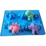 Kalanka - moule a gteau dinosaure, mignon silicone animal moule, moule a gteau d'anniversaire 3d pour ...