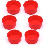 Kalanka - moule a gâteau en silicone 4 pouces, moule rond en silicone anti - adhésifs et a libération ... Kalanka - moule a gâteau en silicone 4 pouces, moule rond en silicone anti - adhésifs et a libération ...