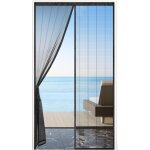 Kalanka - moustiquaire porte magntique 140x240cm maille ultra fine et rsistante aimants plus puissants ...