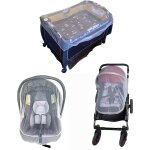 Kalanka - moustiquaire poussette universelle, capote cosy pour moustiquaire lit bb, protection anti ...