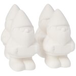 Kalanka - nains de jardin en cramique (paquet de 4) - loisirs cratifs pour enfants