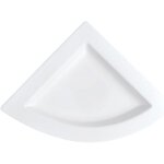 Kalanka - , newwave, assiette plate triangulaire, 22 x 22 cm, premium porcelain, white Kalanka - , newwave, assiette plate triangulaire, 22 x 22 cm, premium porcelain, white