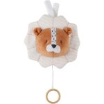 Kalanka - noukie's - mini peluche musicale - doudou babou mini en veloudoux + anneau en bois - eveil ...