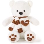 Kalanka - ours en peluche nounours géant cadeau d`anniversaire ou le mariage ou les autres fêtes (80cm, ... Kalanka - ours en peluche nounours géant cadeau d`anniversaire ou le mariage ou les autres fêtes (80cm, ...