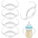 Kalanka - pack de 5 poignes pour biberons, porte - biberon, poignes porte - biberons. facile a tenir. ...