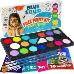 Kalanka - palette maquillage enfants, 18 couleurs kit maquillage enfant, lavable peinture visage enfant, ...