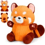 Kalanka - panda roux en peluche, 23 cm red panda plush kawaii, peluche panda roux, animal en peluche ... Kalanka - panda roux en peluche, 23 cm red panda plush kawaii, peluche panda roux, animal en peluche ...