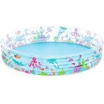 Kalanka - pataugeoire gonflable pour enfants trois anneaux deep dive - 183 cm x 183 cm x 33 cm - multicolore ...