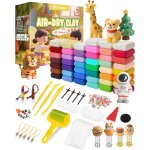 Kalanka - pate autodurcissante, 42 couleurs pate a modeler autodurcissante, diy pate autodurcissante ...