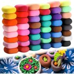 Kalanka - pte a modeler 48 couleurs a schage a l'air libre ultra lgre pour enfants, pte a modeler ...