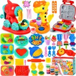 Kalanka - pate a modeler, 52 pices pte a modeler pour enfants, accessoires en pte  modeler pour crer ...