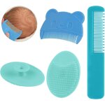 Kalanka - peigne a cheveux pour bébé, 3pcs peigne pour bébé brosse de bain pour bébé, brosse de tête ... Kalanka - peigne a cheveux pour bébé, 3pcs peigne pour bébé brosse de bain pour bébé, brosse de tête ...