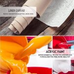 Kalanka - peinture par numros amusante de poulet avec lunettes de soleil - 40 x 50 cm - motif animal ...