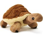 Kalanka - peluche 100% recycle, tortue (22cm de long) douce, cline, ecologique collection d'animaux ...