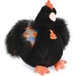 Kalanka - peluche animaux de la ferme poule poulette - noire 28 cm - histoire d'ours Kalanka - peluche animaux de la ferme poule poulette - noire 28 cm - histoire d'ours