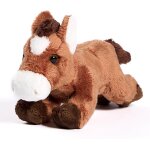 Kalanka - - peluche cheval allongé - 18 cm (longueur) - doudou Kalanka - - peluche cheval allongé - 18 cm (longueur) - doudou