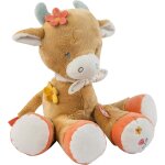 Kalanka - peluche en coton et velours, doudou vache mila, compagnon de route dès la naissance, env. 32 ... Kalanka - peluche en coton et velours, doudou vache mila, compagnon de route dès la naissance, env. 32 ...