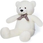 Kalanka - peluche géant nounours géant ours en peluche ours jouet enfant 100cm, blanc Kalanka - peluche géant nounours géant ours en peluche ours jouet enfant 100cm, blanc