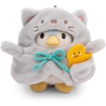Kalanka - peluche pingouin waddle 8 cm avec canard & costume de chat en boîte cadeau 8, 5x6, 5x10 cm ... Kalanka - peluche pingouin waddle 8 cm avec canard & costume de chat en boîte cadeau 8, 5x6, 5x10 cm ...