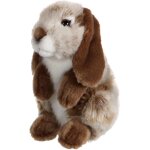 Kalanka - peluche - toys - lapin bélier - 18cm - marron Kalanka - peluche - toys - lapin bélier - 18cm - marron