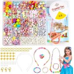 Kalanka - perles enfant, 800 + pcs perles pour bracelet, kit perles bijoux convient fabriquer activites ...