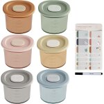 Kalanka - petit pot conservation bébé silicone, lot de 6 pot bebe repas, pot bebe conservation 120ml, ... Kalanka - petit pot conservation bébé silicone, lot de 6 pot bebe repas, pot bebe conservation 120ml, ...