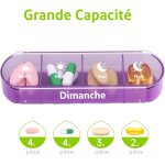 Kalanka - pilulier semainier français (matin, midi, soir et nuit) - empilables tour a médicaments 7 jours ... Kalanka - pilulier semainier français (matin, midi, soir et nuit) - empilables tour a médicaments 7 jours ...