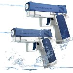 Kalanka - pistolet a eau 2 pices pistolets  eau pour enfant longue porte 10 mtres aux jeux d'eau ...