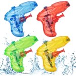Kalanka - pistolets a eau, lot de 4 pistolets a eau pour enfant translucides, pistolets et fusils a eau, ...