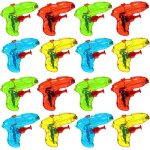 Kalanka - pistolet a eau enfant miniature, 16 pcs transparent fusils eau, mini jouet aquatique pistolet, ...