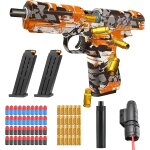 Kalanka - pistolet jouet avec balles souples, pistolet  balle molle, pistolet jouet taille, eva mousse ...