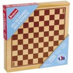 Kalanka - - plateau pour jeux de dames et d'echecs - jeux de socit - pions en bois - 32 pour les echecs ...