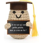 Kalanka - pomme de terre positive avec chapeau de diplm, poupes de pomme terre avec carte positive ...