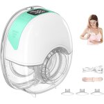 Kalanka - pompe a lait electrique, pompe a lait electrique portable mains libres, 4 modes et 12 niveaux ...