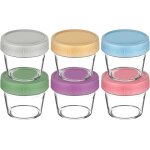Kalanka - pot de conservation bebe, 6pcs / 100ml conservations pour nourriture pour bb, petit pot bb, ...