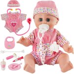 Kalanka - poupon bb qui parle, poupe bb malette docteur jouet, ensemble daccessoires pour poupe ...