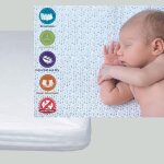 Kalanka - protège matelas pour lit enfant / bébé, 60x120 cm protège matelas doux, respirant, imperméable ... Kalanka - protège matelas pour lit enfant / bébé, 60x120 cm protège matelas doux, respirant, imperméable ...