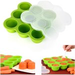 Kalanka - récipient nourriture pour repas bebe - 9 pots de conservation, boites de congélation moule ... Kalanka - récipient nourriture pour repas bebe - 9 pots de conservation, boites de congélation moule ...