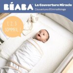 Kalanka - / red castle, couverture bb / naissance / d'emmaillotage, 100% coton, apaise bb, possibilit ...
