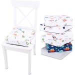 Kalanka - rehausseur chaise enfant 32x32x8 cm - coussin rhausseurs chaises haute pour enfants voyage ...