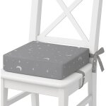 Kalanka - rehausseur chaise enfant 32x32x8 cm - coussin rhausseurs chaises haute pour enfants voyage ...