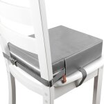 Kalanka - rehausseur chaise enfant - lavable pu en polyurthane double ceinture de scurit avec fond ...