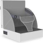 Kalanka - rehausseur de chaise enfant pour la table ¿ chaise haute portable en pu etanche et facile ...