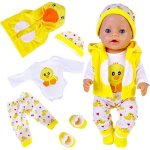 Kalanka - robes de poup�e 18 pouces, avec chapeau, chaussettes, pantalon et gilet, petits canards, v�tements ...