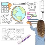 Kalanka - rouleau de papier dessin, 3m rouleau de coloriage adhsif, children's drawing roll coloring ...